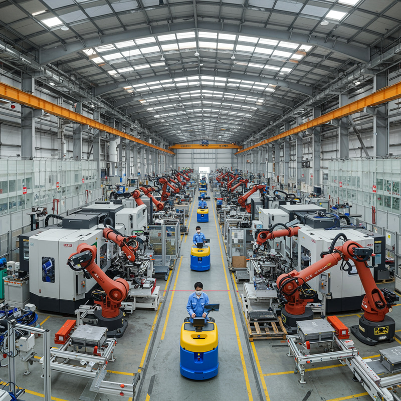 Smart Manufacturing Factory in China Smart Manufacturing Factory in China