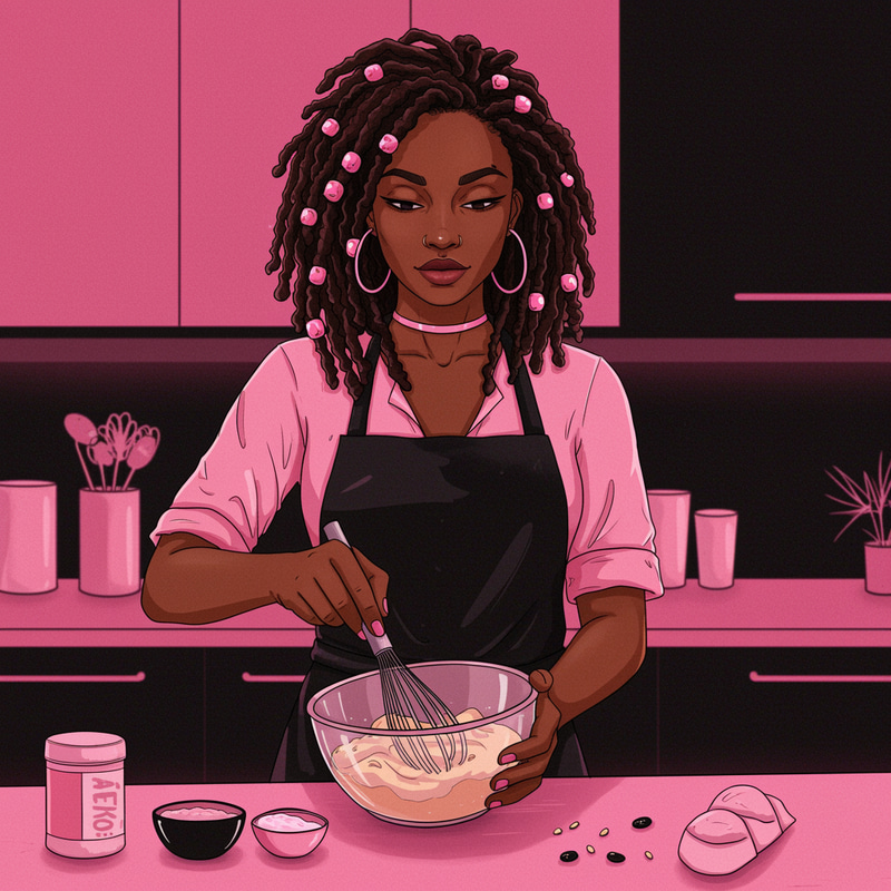 Black Empress Cooking with Dreadlocks | Unique Recipes Black Empress Cooking with Dreadlocks | Unique Recipes