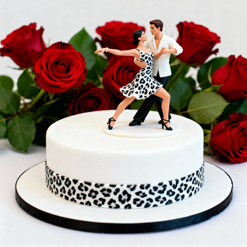Chic Cheetah Print Tango Cake Chic Cheetah Print Tango Cake