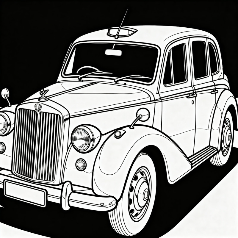 Fun Car Coloring Pages for All Ages Fun Car Coloring Pages for All Ages