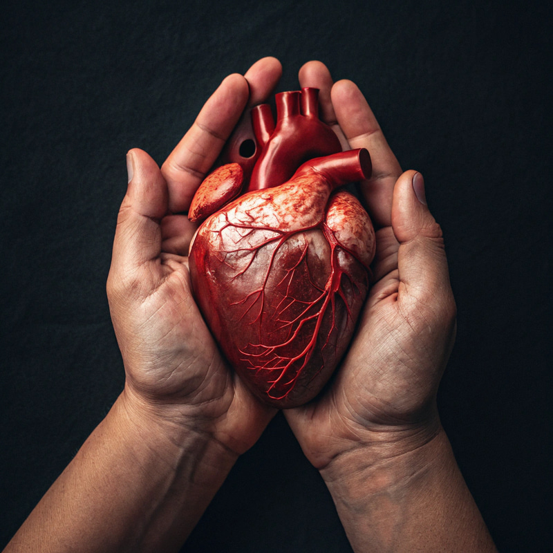 Holding a Human Heart: Insights and Care