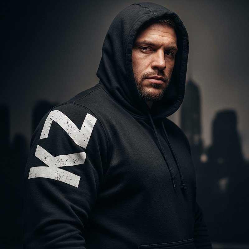 Bold KZ Hoodie for a Strong Character Bold KZ Hoodie for a Strong Character