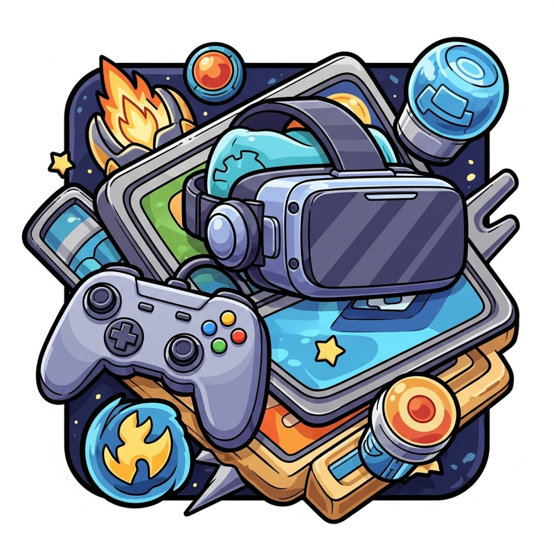 Unique Video Game Icon Design Unique Video Game Icon Design