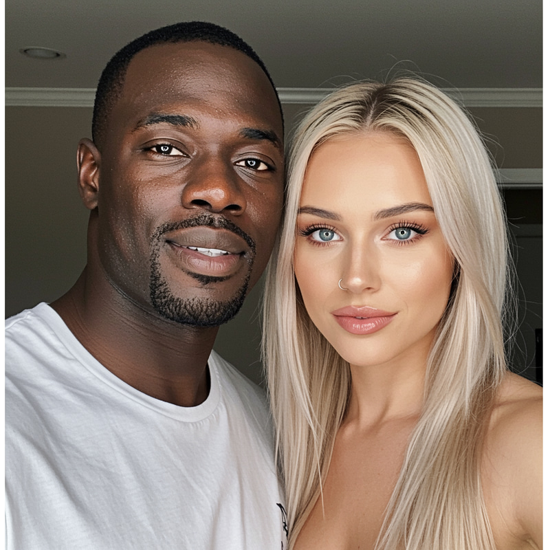 Stunning Milf and Charismatic Black Man