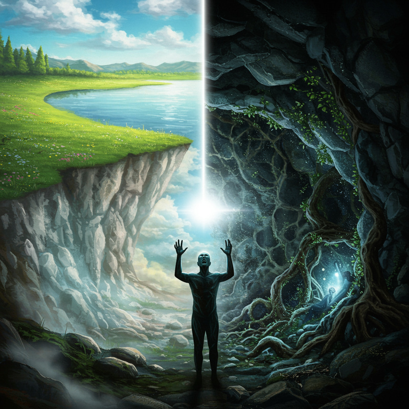 Realistic Image of the Human Mind in Distress