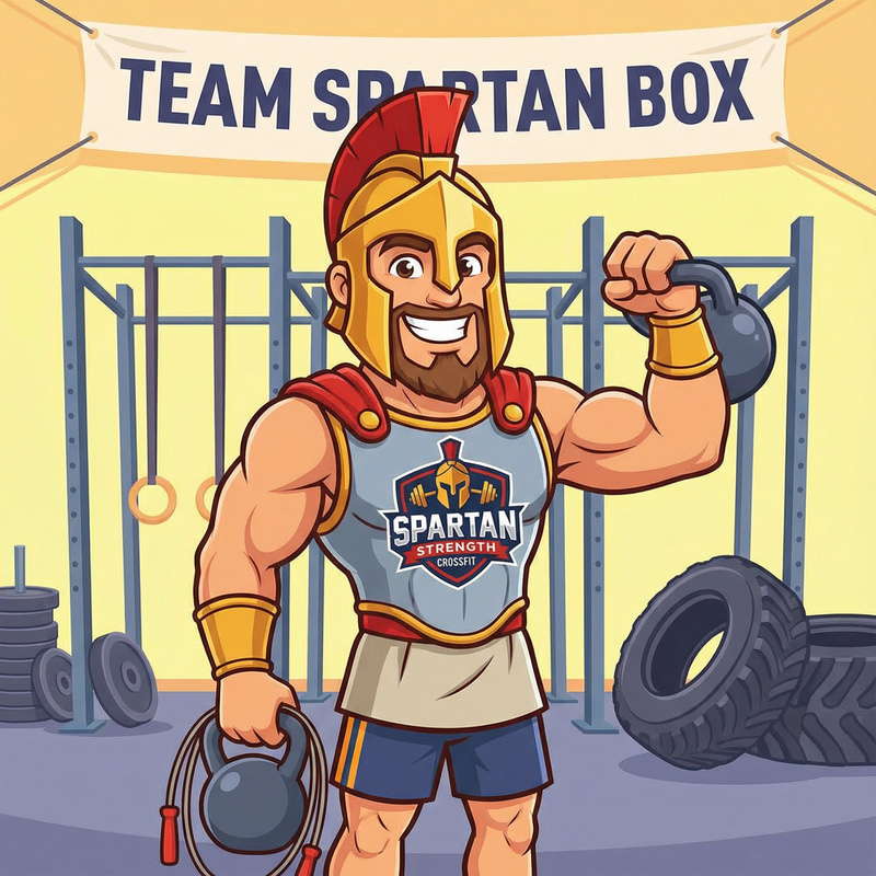 Spartan Mascot for Your CrossFit Box