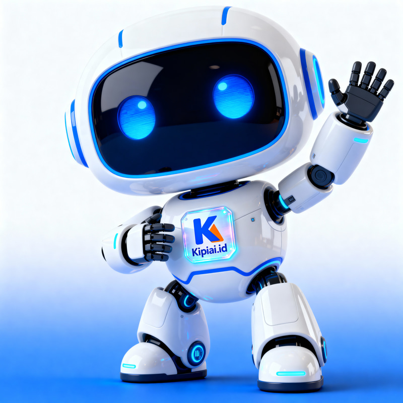 KIPI: Friendly Futuristic Robot Mascot Design KIPI: Friendly Futuristic Robot Mascot Design