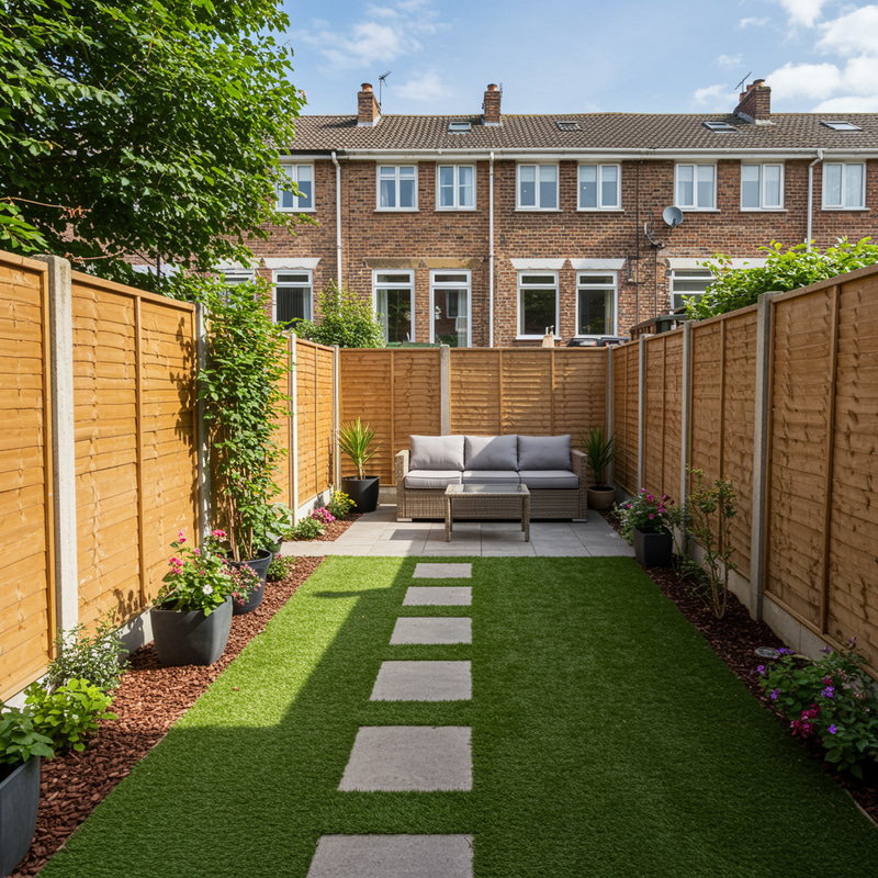 Small North-Facing Terraced Garden Design Ideas Small North-Facing Terraced Garden Design Ideas