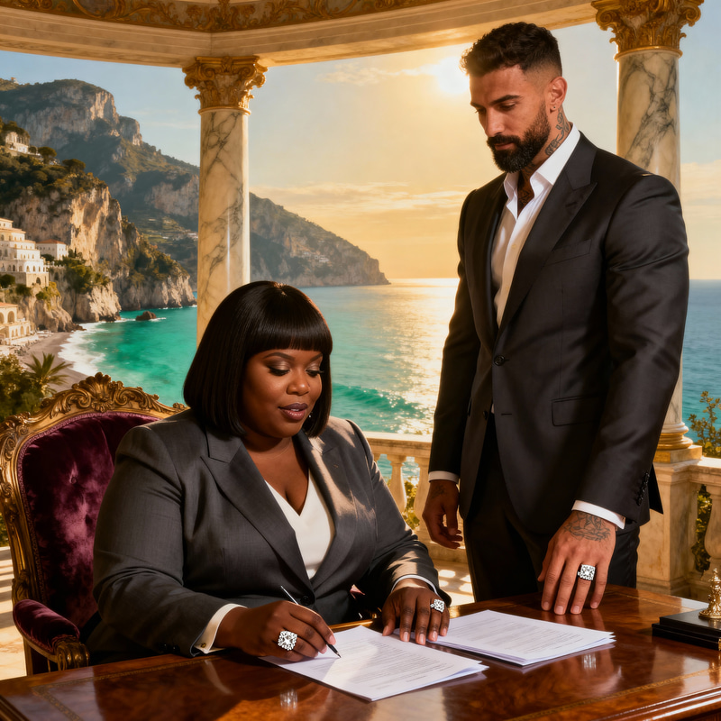 Plus-Size Elegance in an Italian Villa Plus-Size Elegance in an Italian Villa