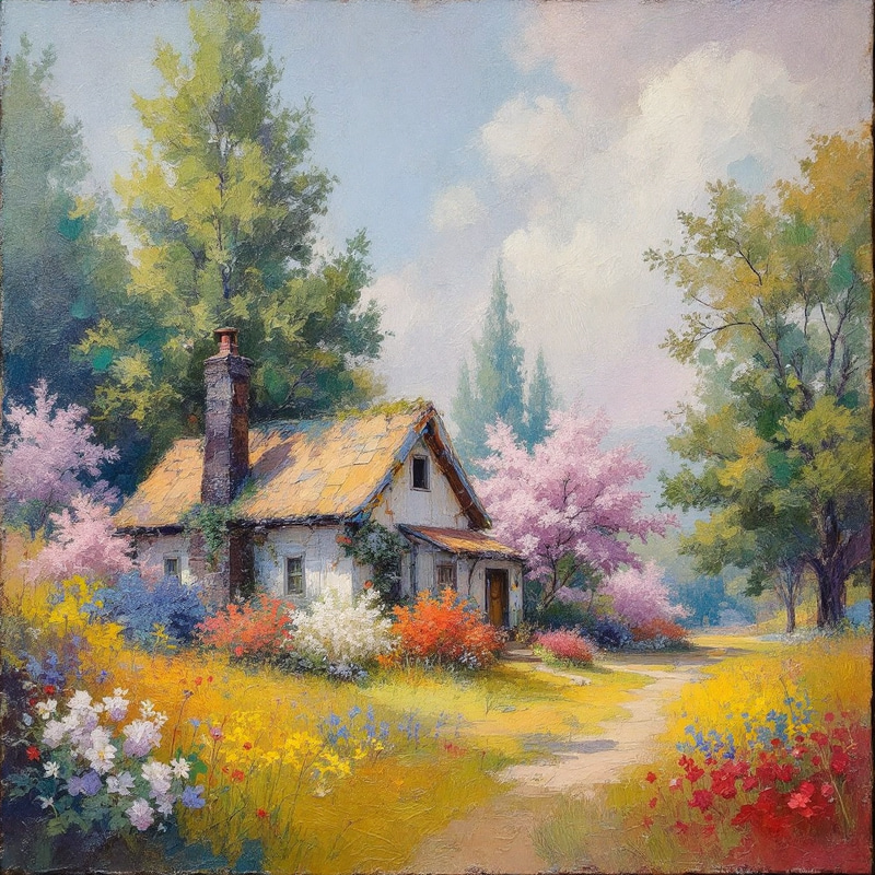 Masterful Impressionist Painting in 16k Resolution Masterful Impressionist Painting in 16k Resolution