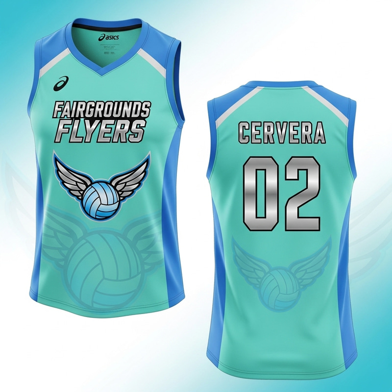 Custom Jersey Design for Fairgrounds Flyers Custom Jersey Design for Fairgrounds Flyers