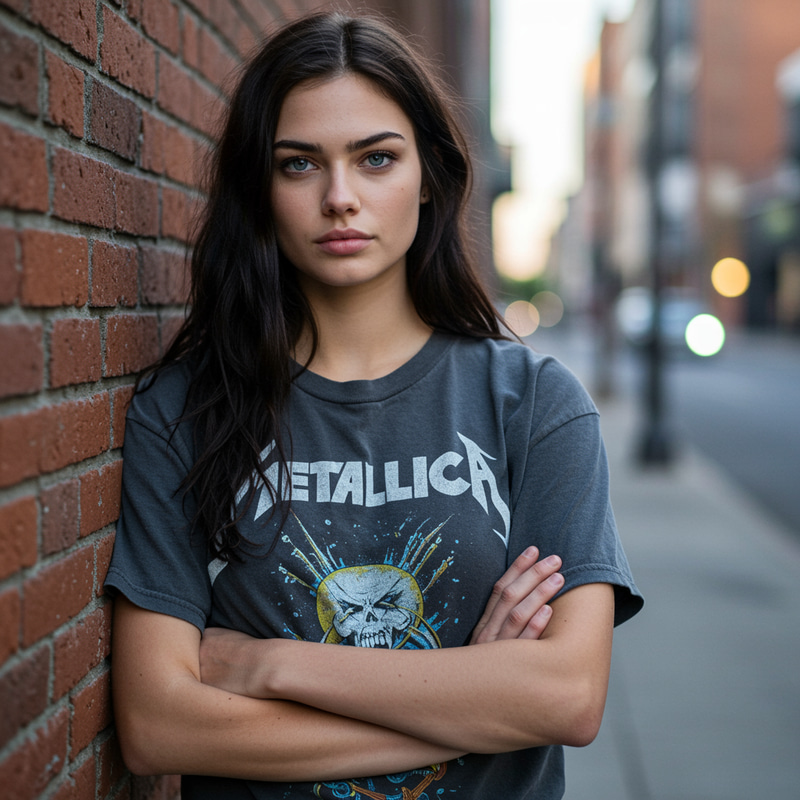 Metallica T-Shirt Model – Rock Your Style