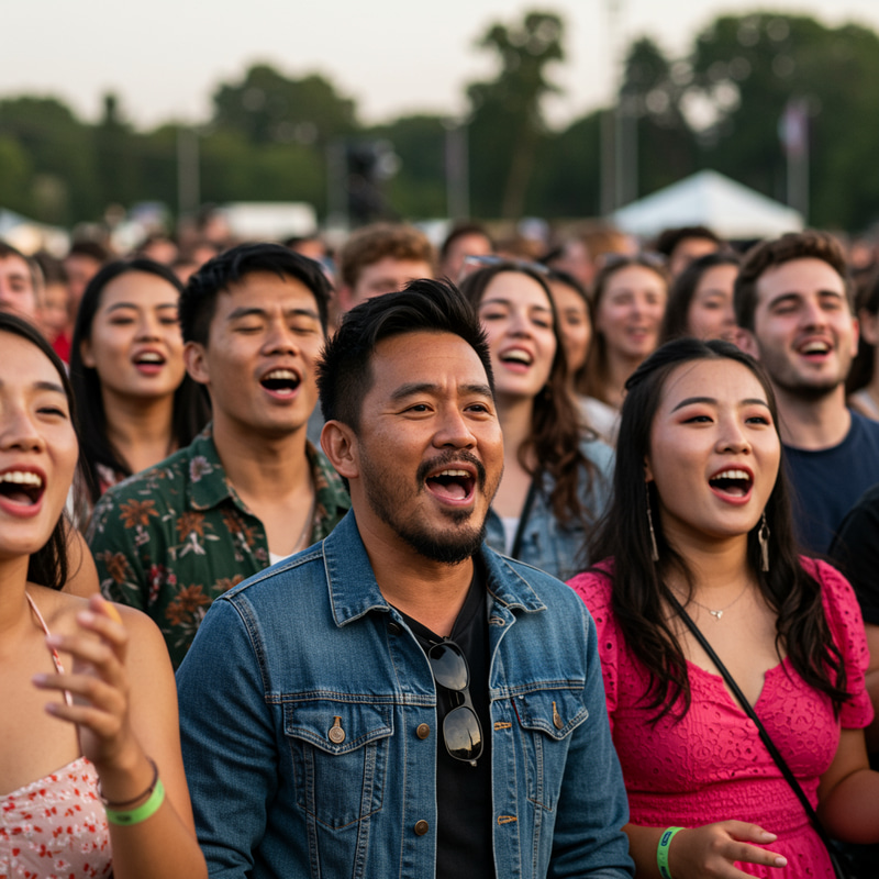 People Singing - Joyful Moments Captured People Singing - Joyful Moments Captured