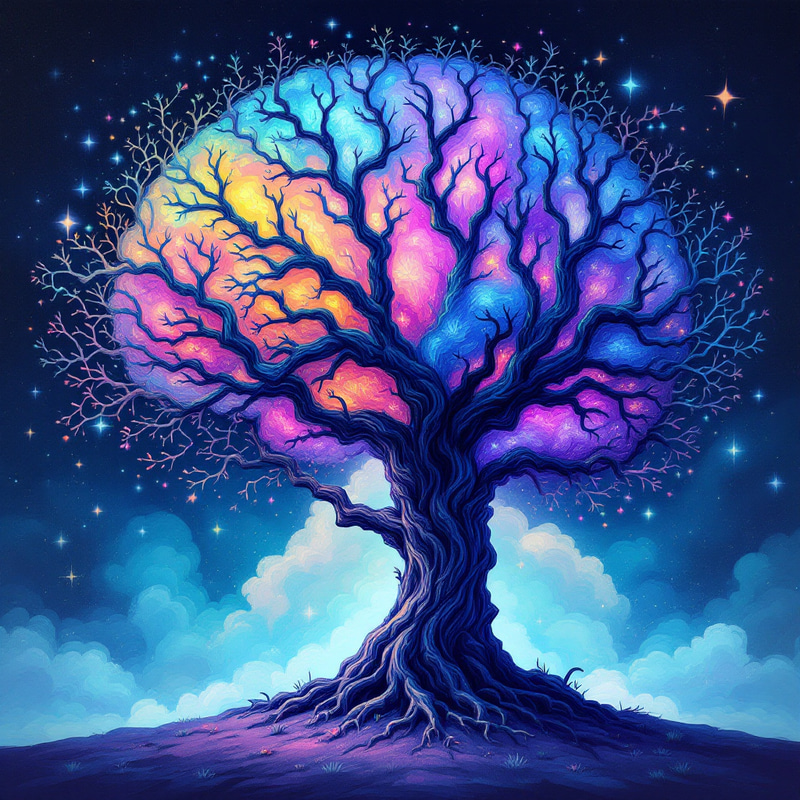 Surreal Brain Tree Digital Art Surreal Brain Tree Digital Art