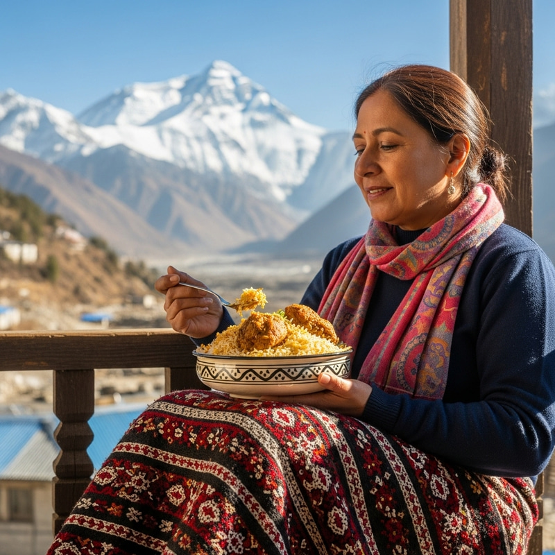Chicken Biriyani from Everest - A Culinary Delight