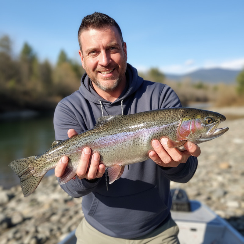 Me Holding a Fish – Memorable Fishing Moments Me Holding a Fish – Memorable Fishing Moments