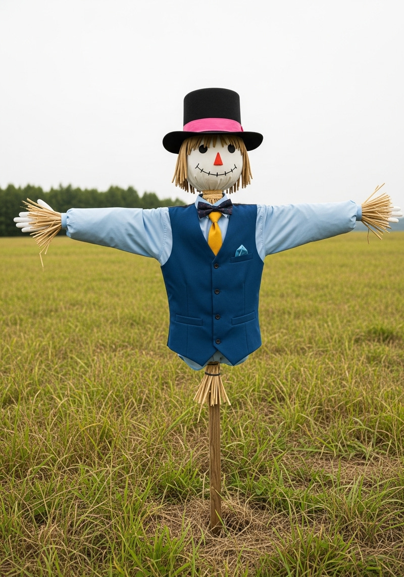 Unique Scarecrow Inspired by Howl's Moving Castle