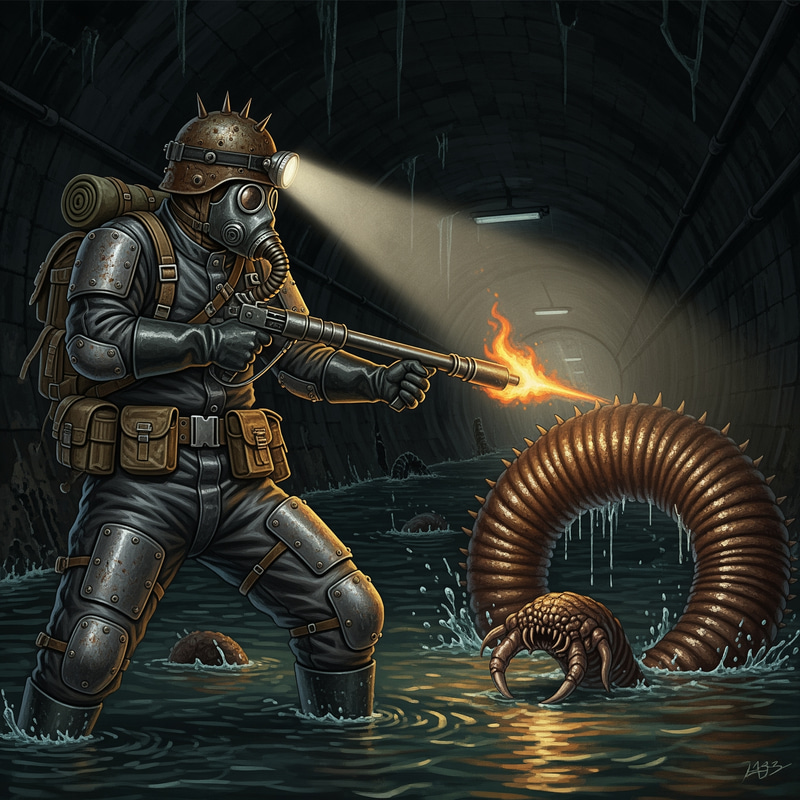 Post-Apocalyptic Stalker Art Inspired by Metro 2033