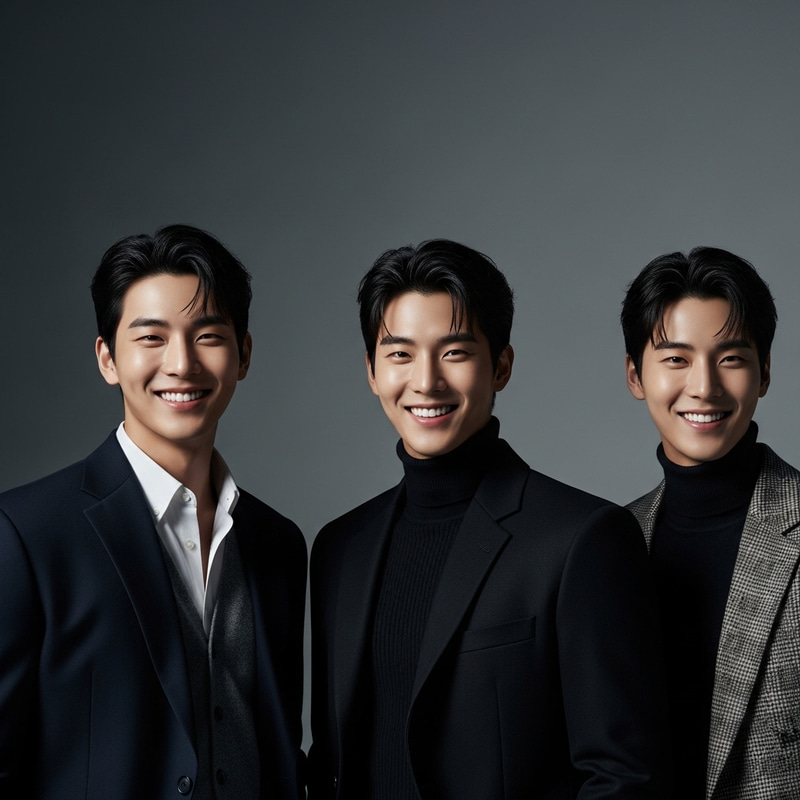 Stylish AI Korean Male Models - Dapper Looks
