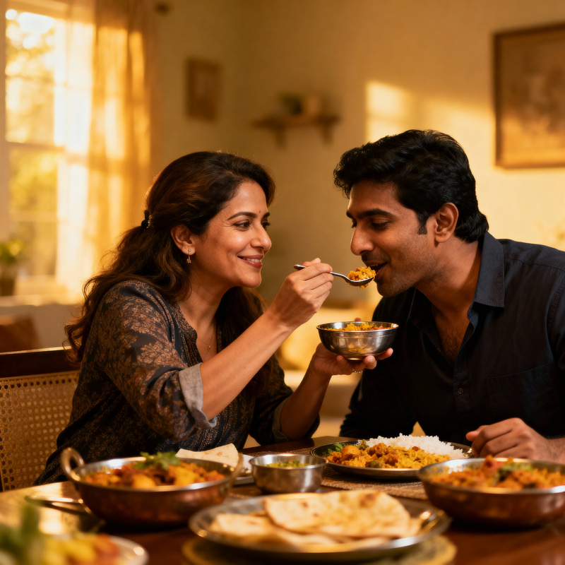 Caring Moments: A Meal Shared Between Cultures Caring Moments: A Meal Shared Between Cultures