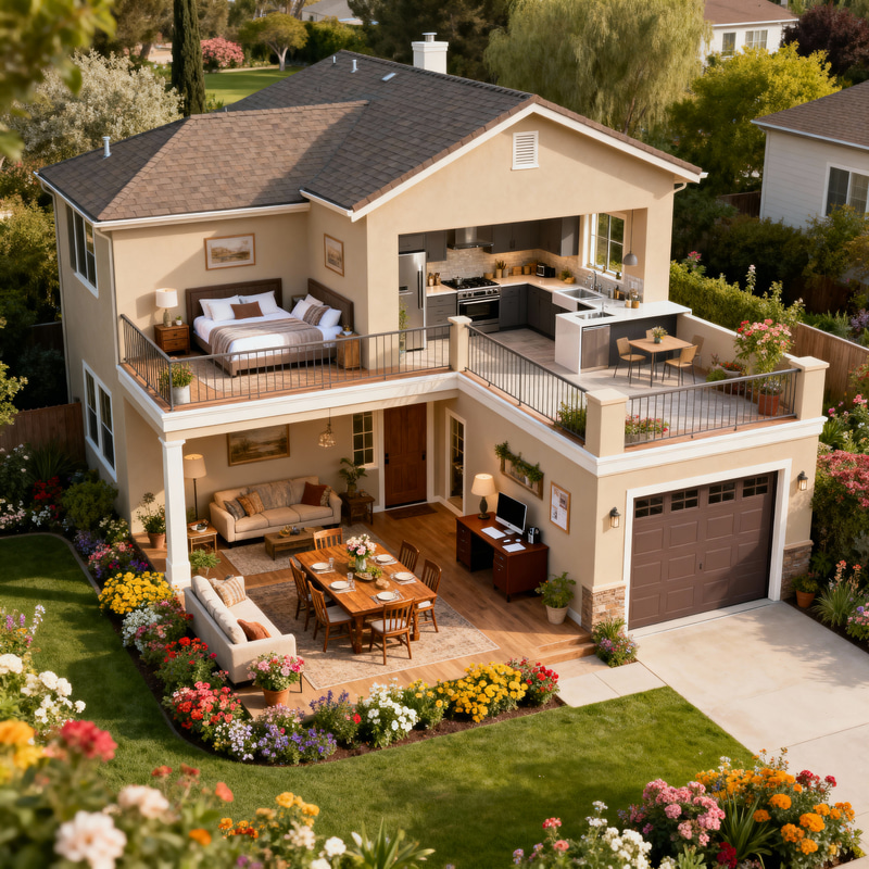 Spacious 600 sqm Two-Story Family Home Spacious 600 sqm Two-Story Family Home