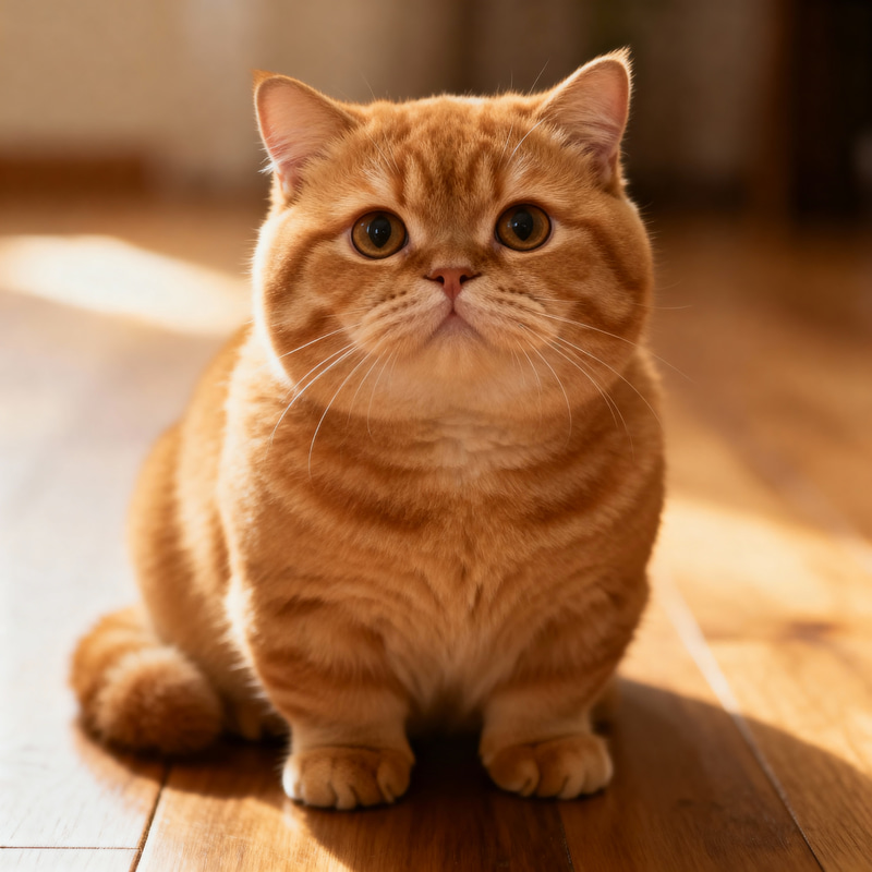 Orange-Brown Munchkin Cat: A Unique Breed