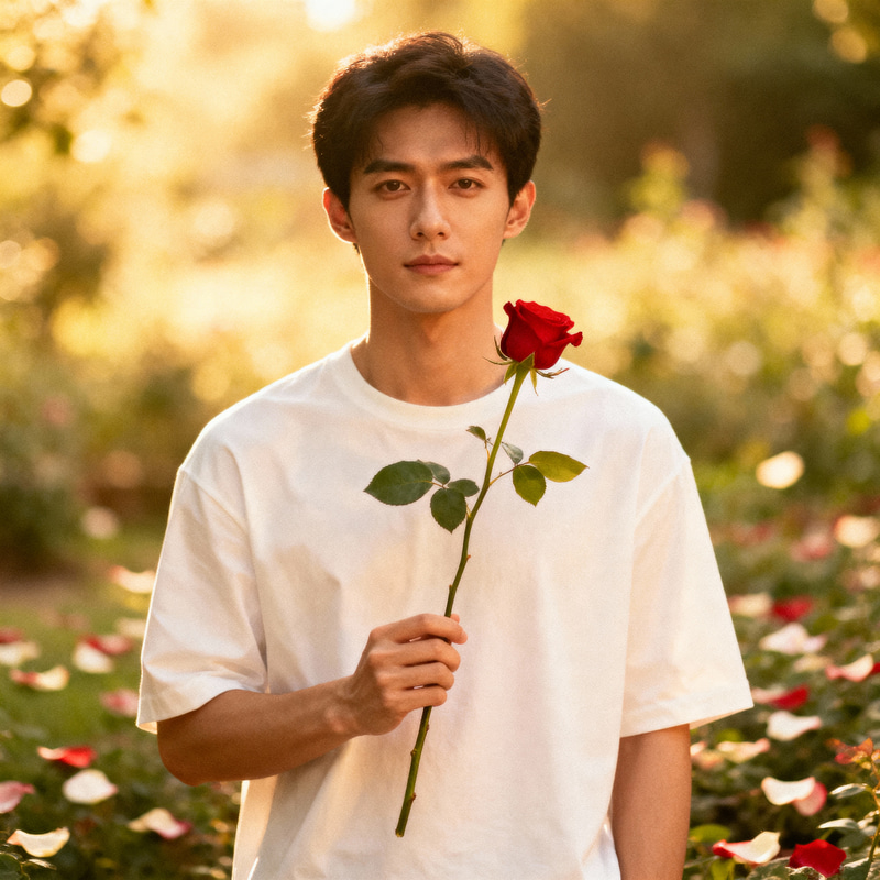 Man Holding Rose: A Symbol of Love and Beauty