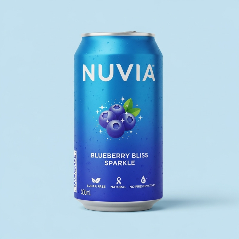 NUVIA Blueberry Bliss Sparkle - Sugar Free Drink NUVIA Blueberry Bliss Sparkle - Sugar Free Drink