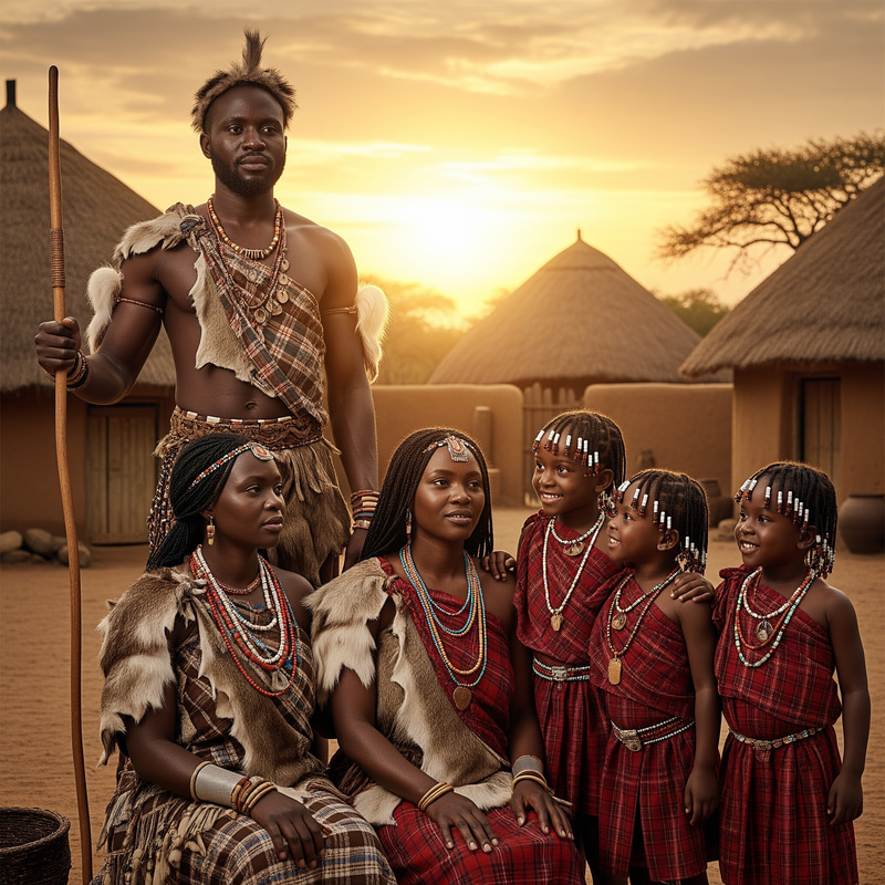 Ancient African Family: Unity and Heritage Ancient African Family: Unity and Heritage