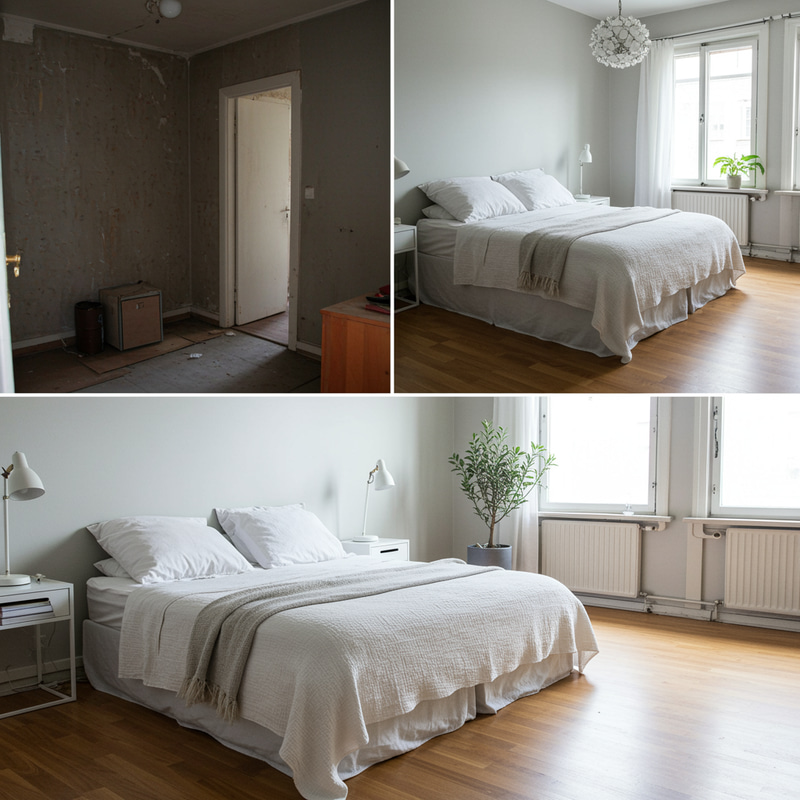 Bedroom Renovation Before and After Bedroom Renovation Before and After