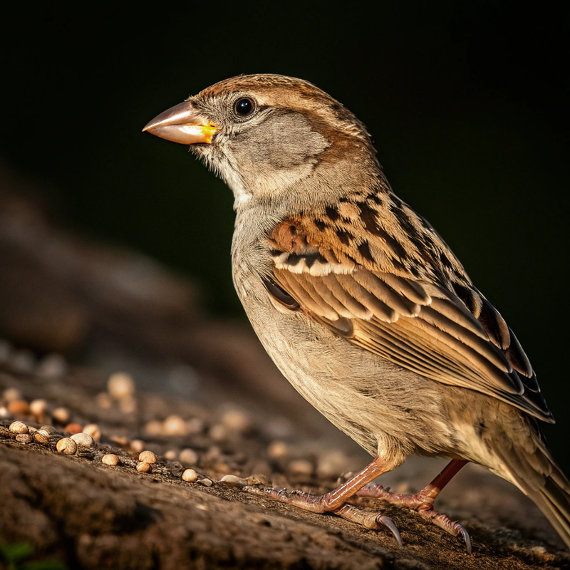 Mystery of Holes on a Sparrow's Body Revealed Mystery of Holes on a Sparrow's Body Revealed