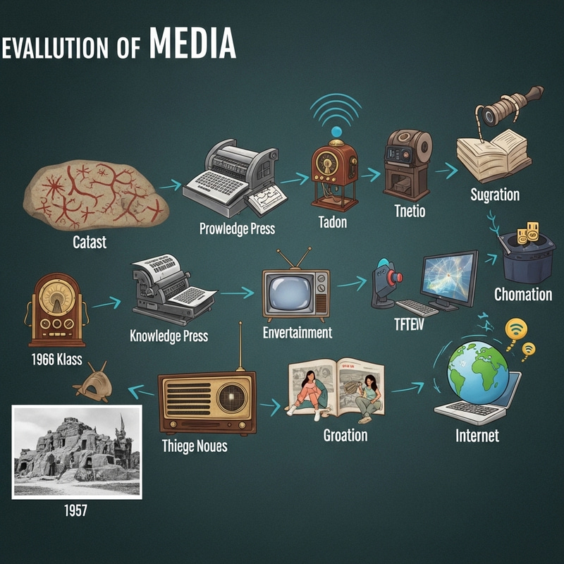 Evolution of Media: Past to Present Evolution of Media: Past to Present