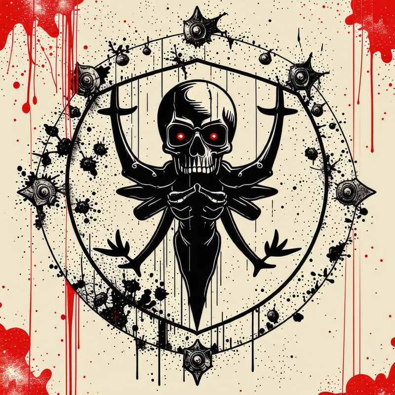 Post Apocalyptic Logo Shield Gustavete 2 Post Apocalyptic Logo Shield Gustavete 2