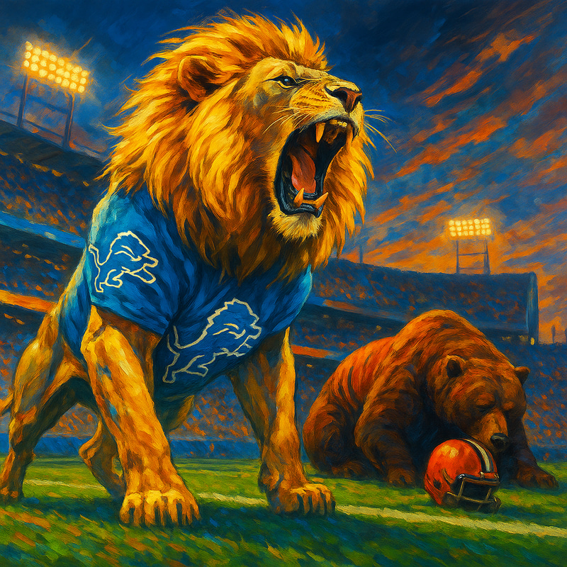 Detroit Lions Victory Over Browns | Epic Sports Moment