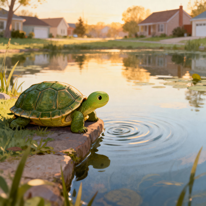 Toby the Turtle: A Gentle Journey in a Quiet Pond Toby the Turtle: A Gentle Journey in a Quiet Pond