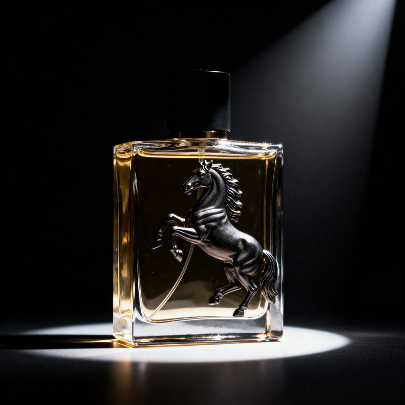 Sleek Stallion Cologne Bottle in Glass Sleek Stallion Cologne Bottle in Glass