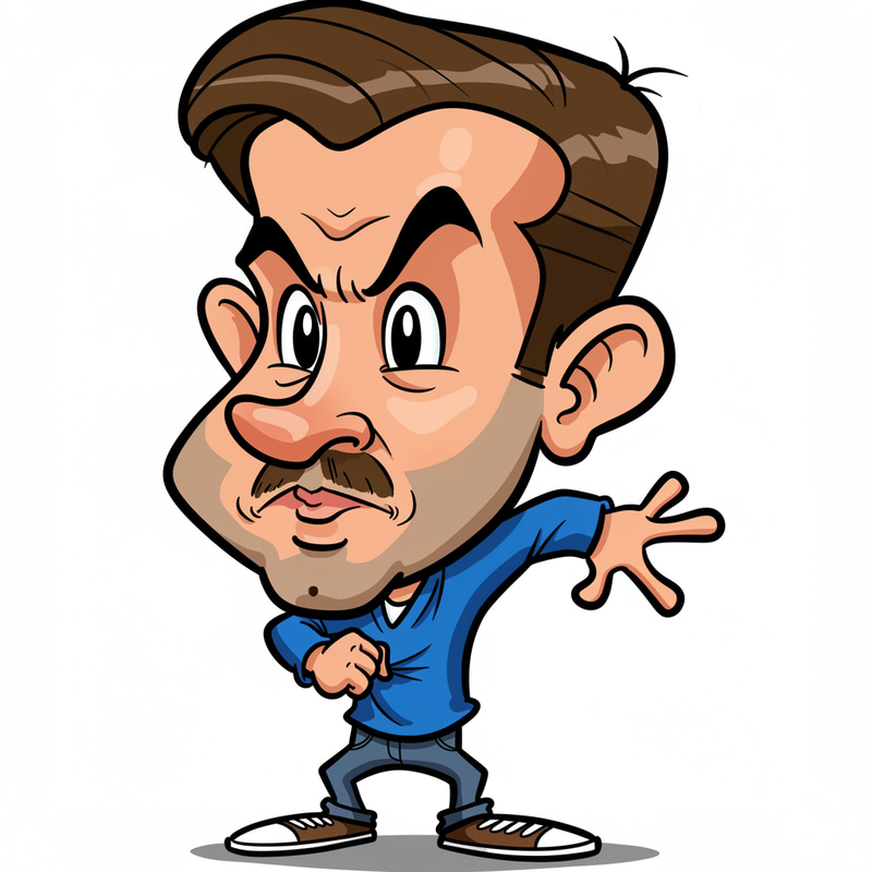 Cartoon Caricature Drawing Services