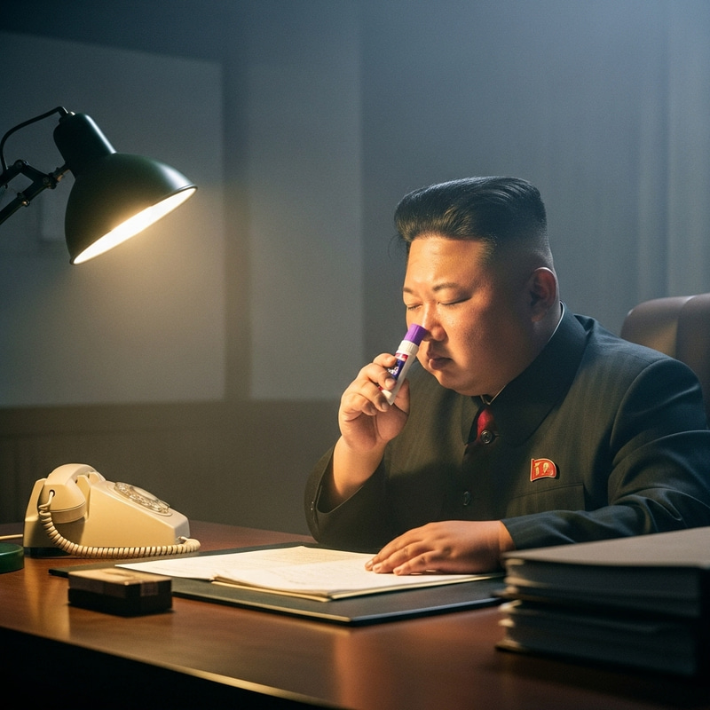 Kim Jong-Un and the Glue Stick Incident
