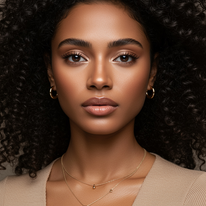 Stunning Portrait of a Beautiful Female Model Stunning Portrait of a Beautiful Female Model