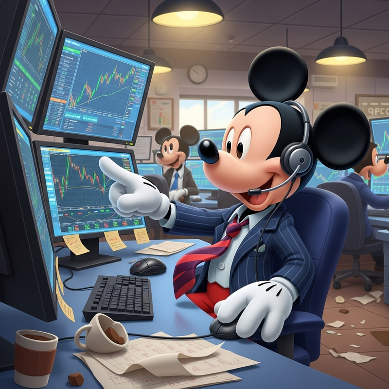 Mickey Mouse as a Trader - Fun Finance