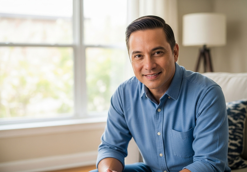 Filipino Husband in His 40s - Embracing Life