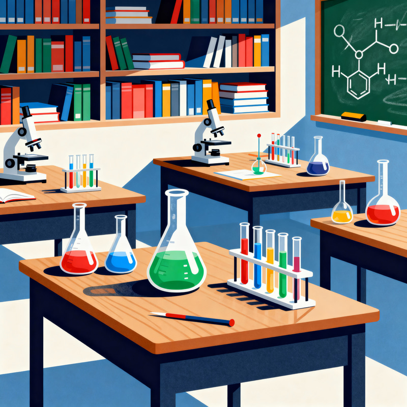 2D Laboratory Background Designs for Creative Projects 2D Laboratory Background Designs for Creative Projects