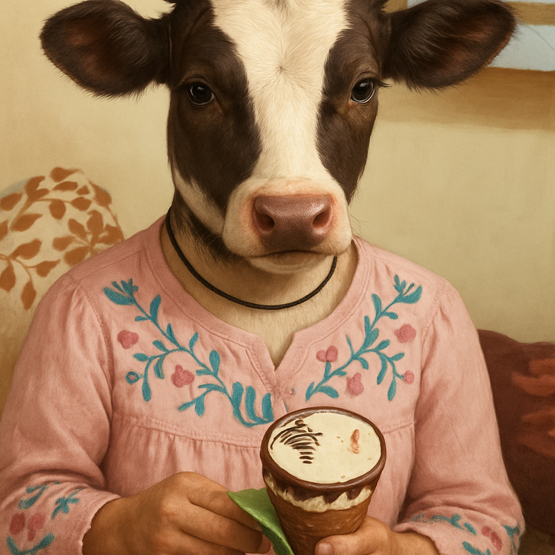 Transform Your Image into a Cow Transform Your Image into a Cow