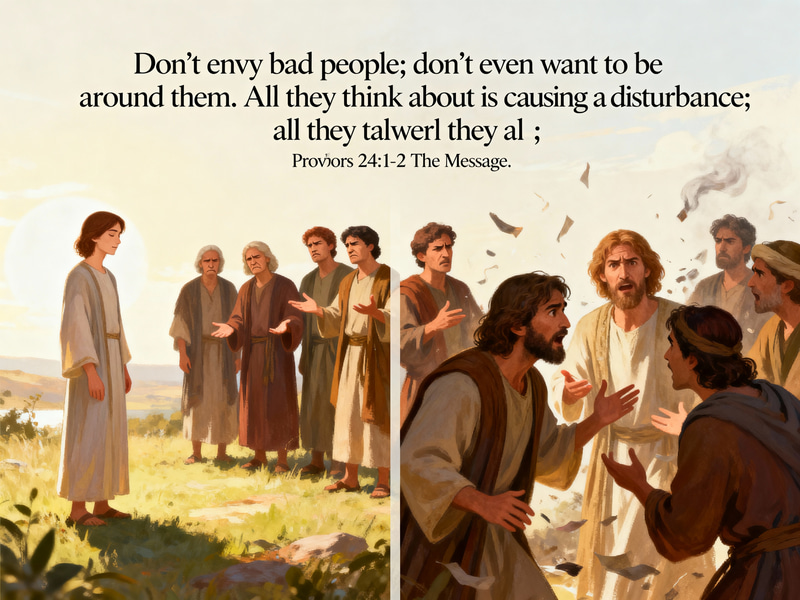 Avoid Bad Company: Wisdom from Proverbs 24 Avoid Bad Company: Wisdom from Proverbs 24