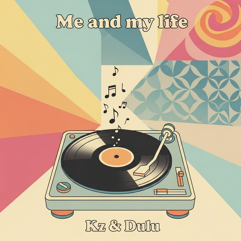 Vintage Inspired Album Cover Design