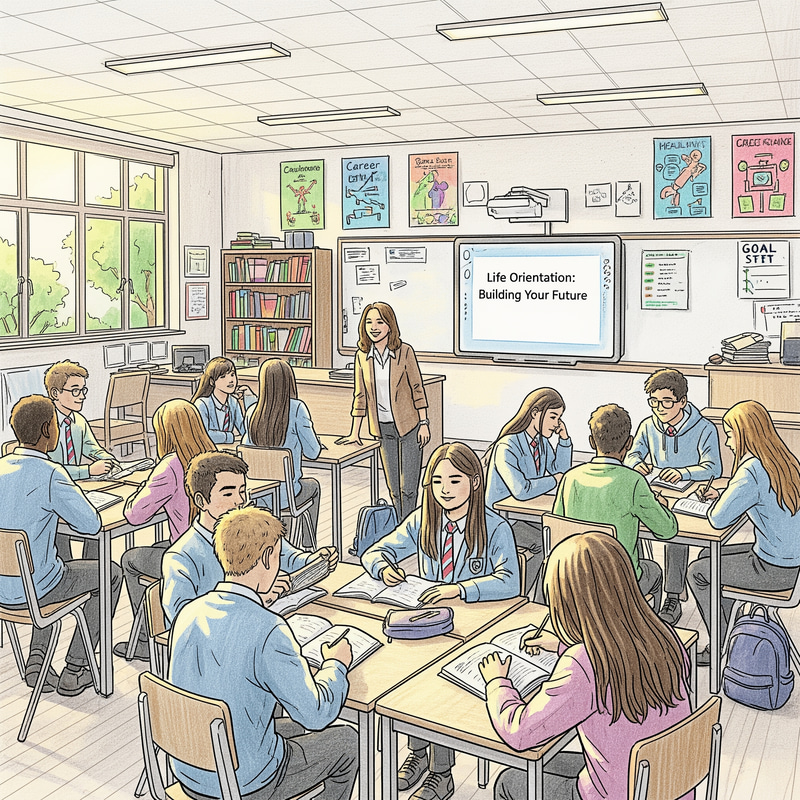 Engaging Grade 10 Life Orientation Classroom Sketch Engaging Grade 10 Life Orientation Classroom Sketch