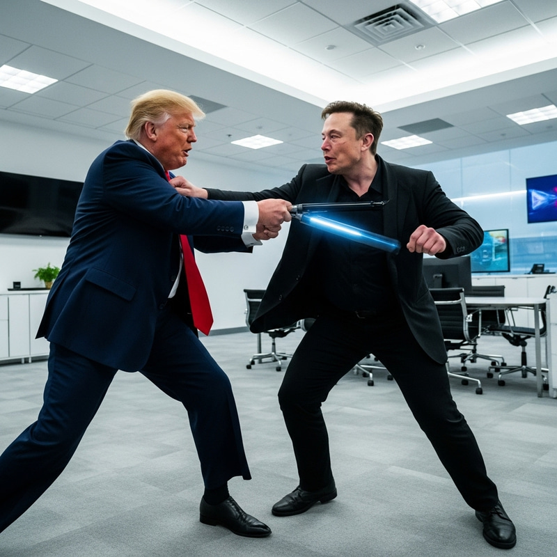 Trump vs. Elon Musk: Epic Showdown