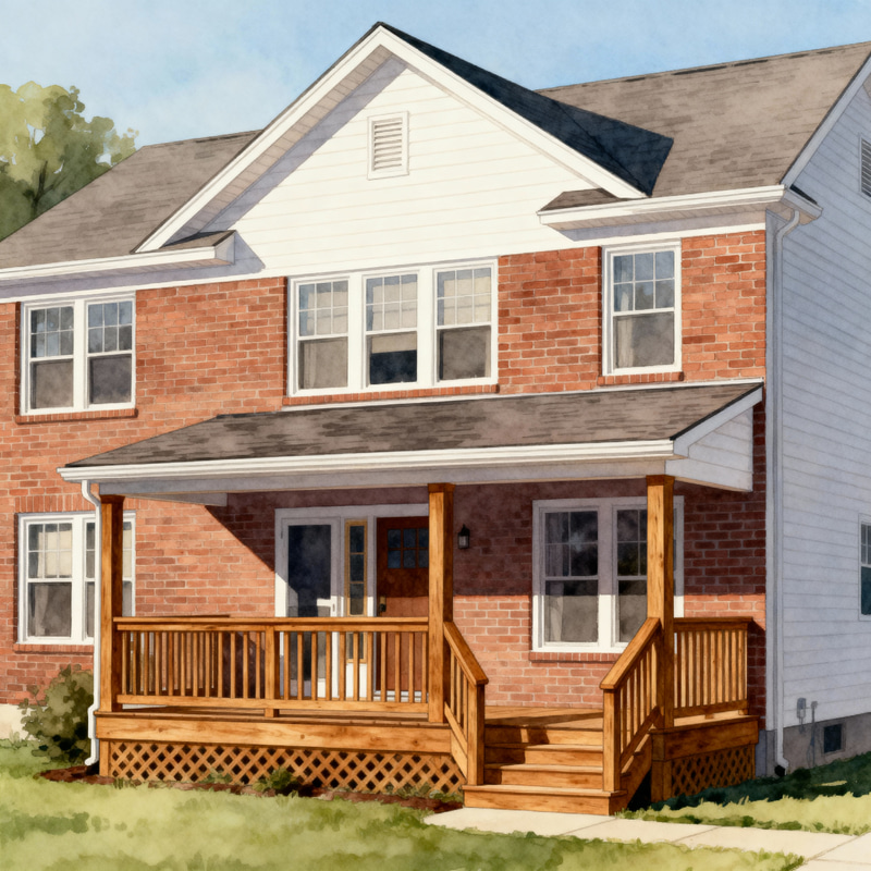 Add a Front Porch to Your House