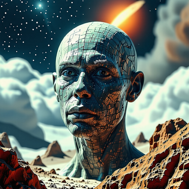 Humanity Civilization Space Exploration in 2500