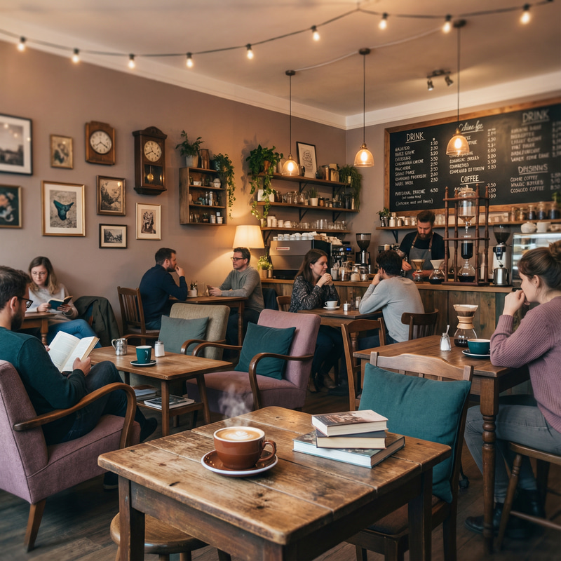 Charming Coffee Shop Interior Design Ideas